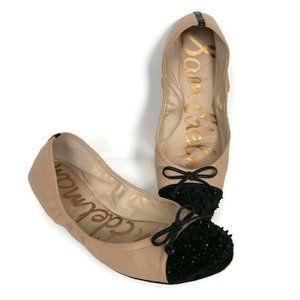Sam Edelman Beatrix Ballet Flats Studded Cap Toe